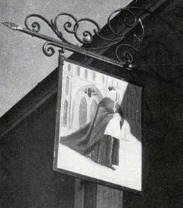 The Cardinal inn sign 1949